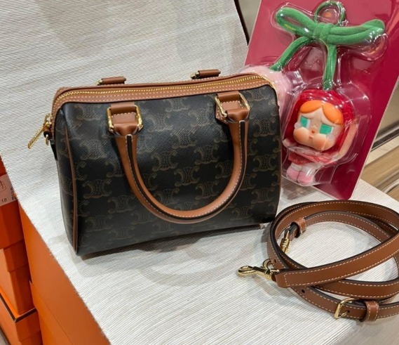 CELINE セリーヌ Triomphe トリオンフ Boston bag【新品同様】