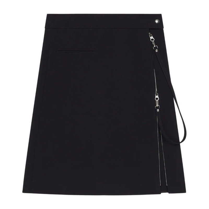 スカート Courreges ZIPPED \"HERITAGE\" CREPE SKIRT