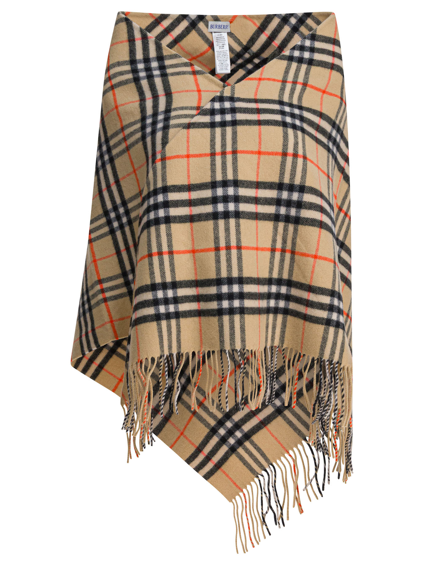 【関税込み】Burberry A:ST MED CH BANDANA CAPE:164786:A2021