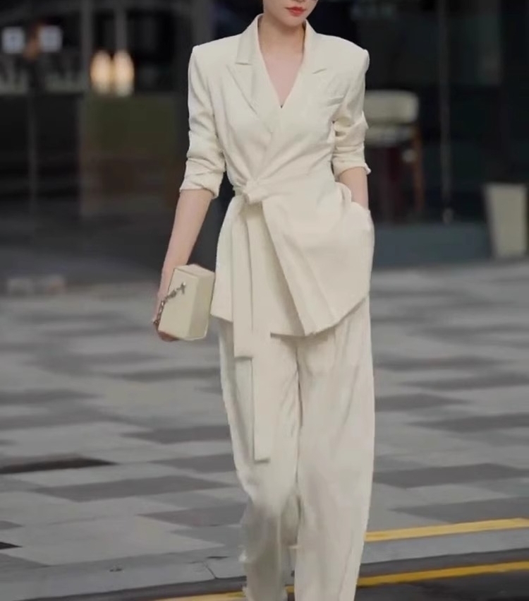 ウエストマークセットアップスーツジャケットパンツ