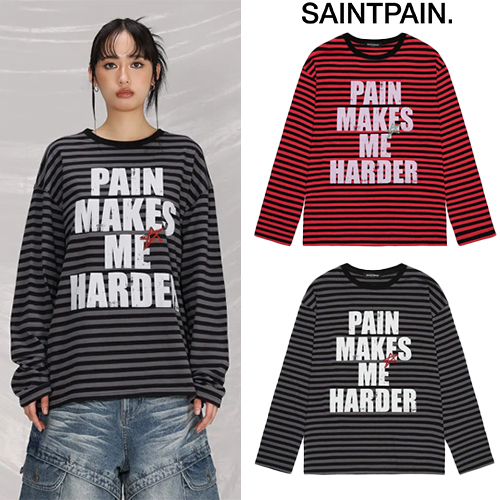 [SAINTPAIN]★25SS★STRIPE LONG SLEEVE