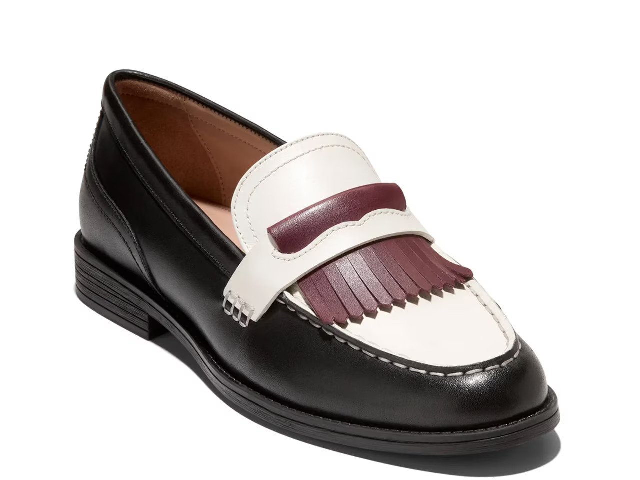 セール☆COLE HAAN スタッシ キルティー ローファー（ブラック）