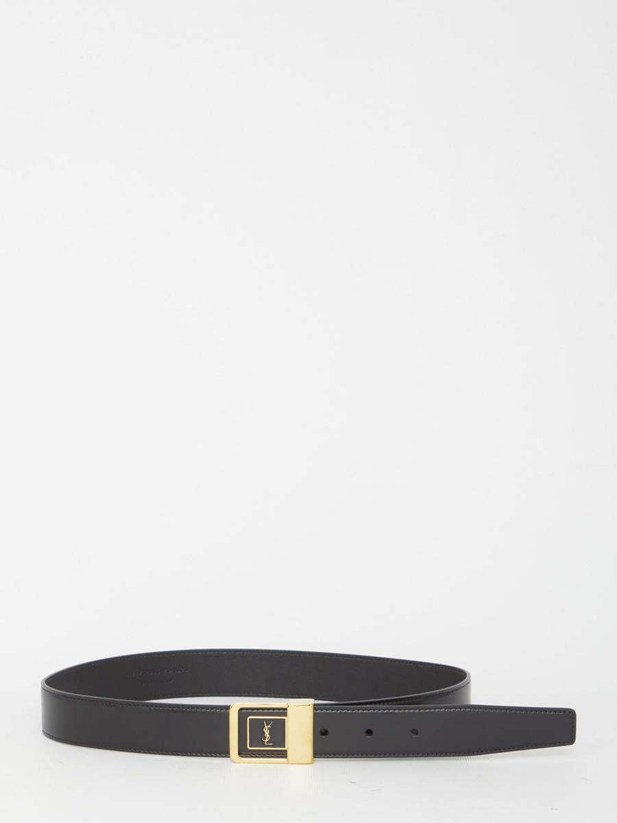 【関税＆送料込み】Saint Laurent Cassandre Buckle Leather B