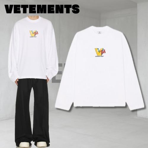 [VETEMENTS]VTM ロングスリーブTシャツ