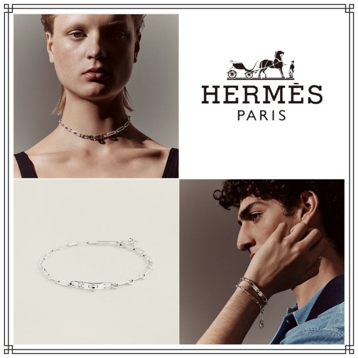 【HERMES】ブレスレットBracelet Kelly Chaine