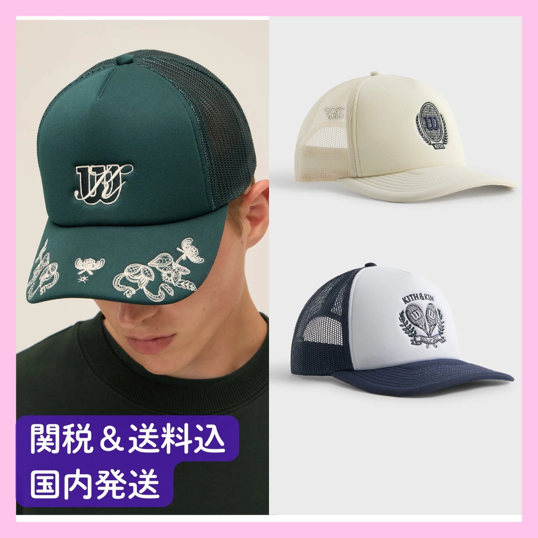 KITH for Wilson ウィルソン コラボ トラッカーハット キャップ