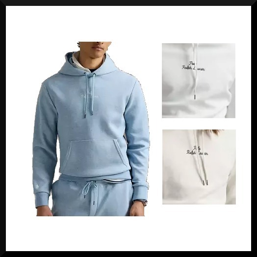 パーカー・フーディ RALPH LAUREN Logo Double Knit Hoodie