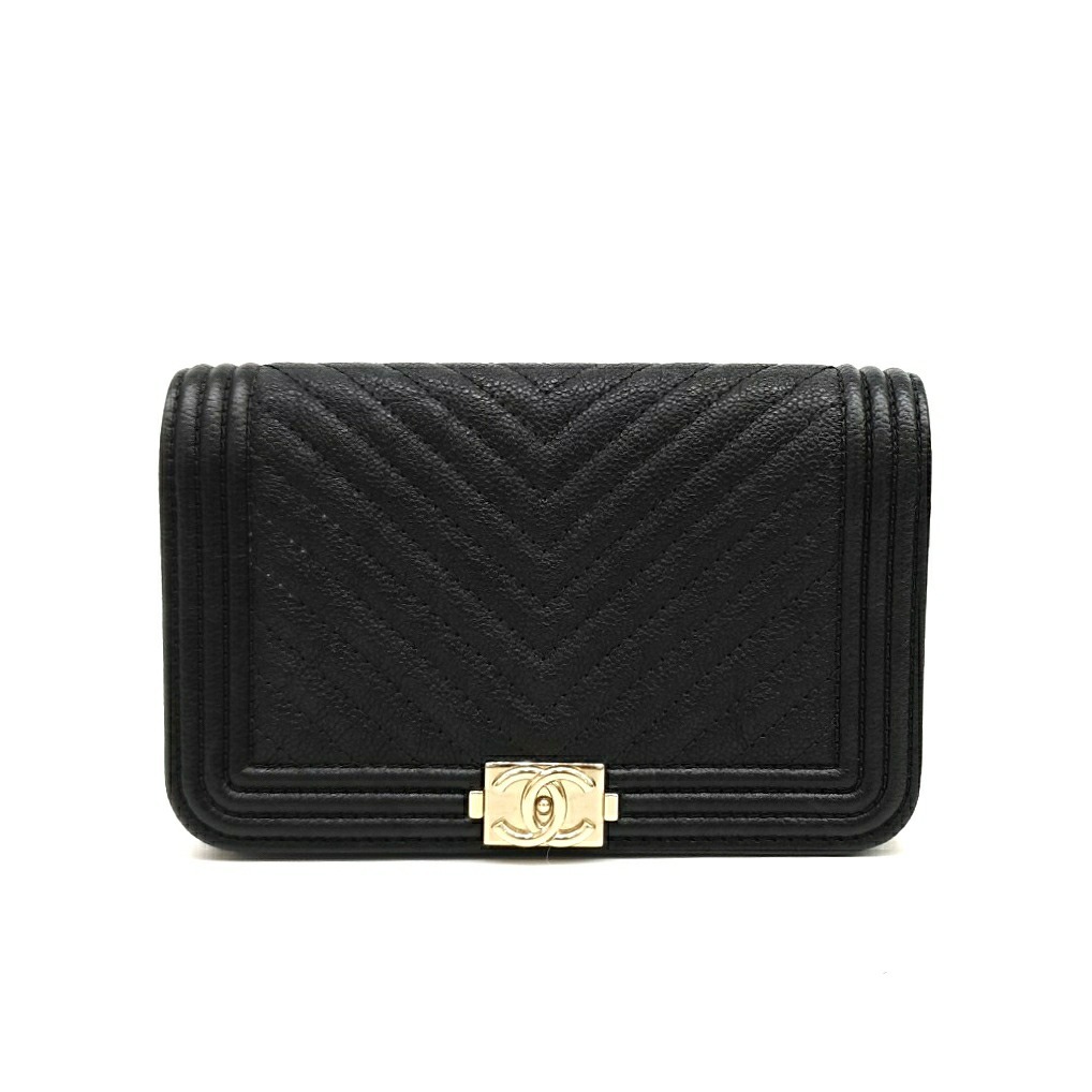ショルダーバッグ・ポシェット × ヴィンテージ(中古) Chanel Chevron Boy Mini Crossbody Bag