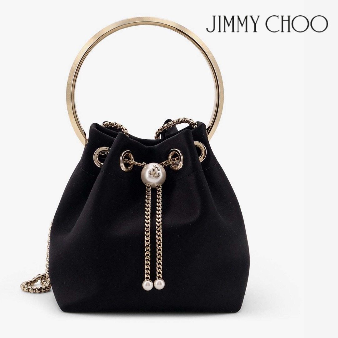 【JIMMY CHOO】ボンボン バケットバッグ◆関税送料込
