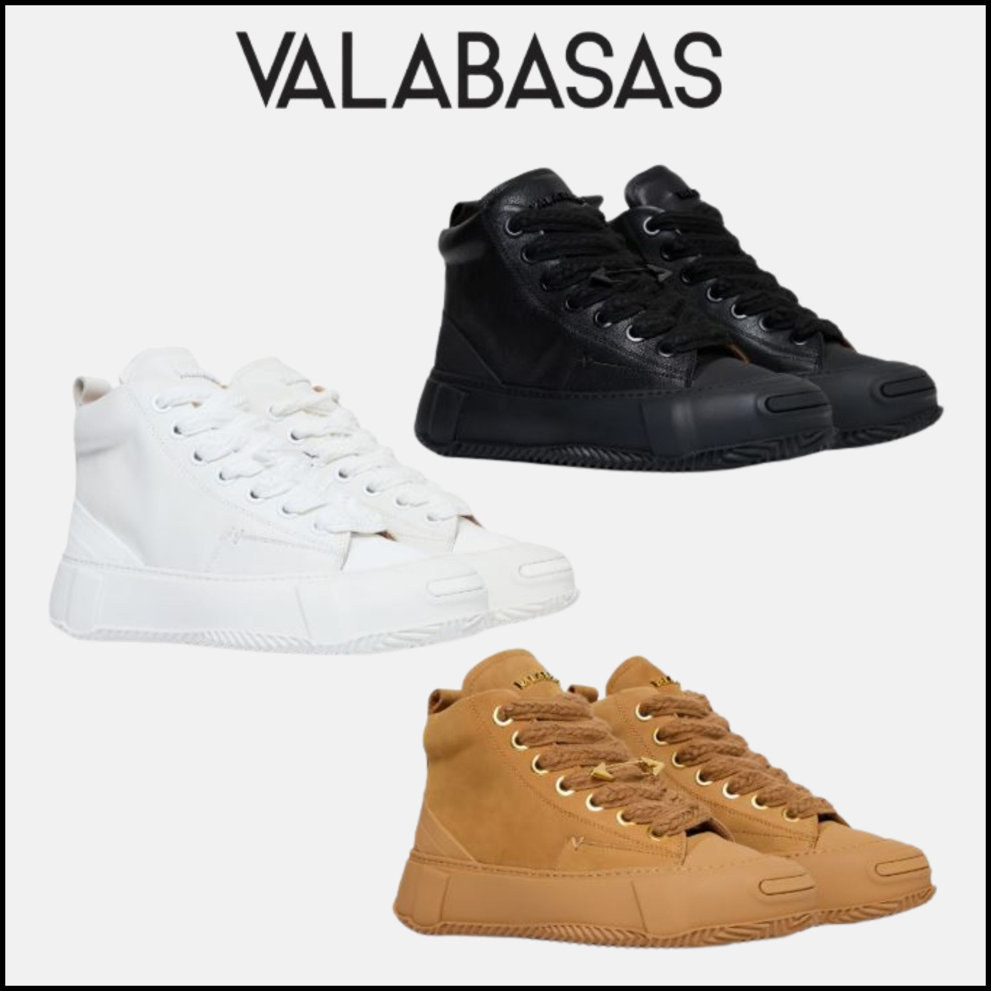 【関税&送料込】VALABASAS The Vision 200 High シューズ 3色