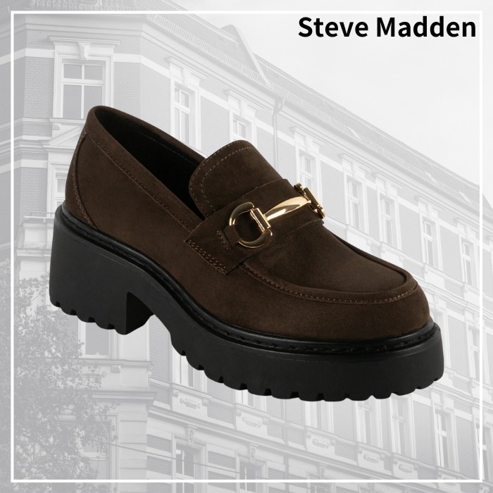 ★Steve Madden★アプローチ ブラウン プラットフォームサンダル