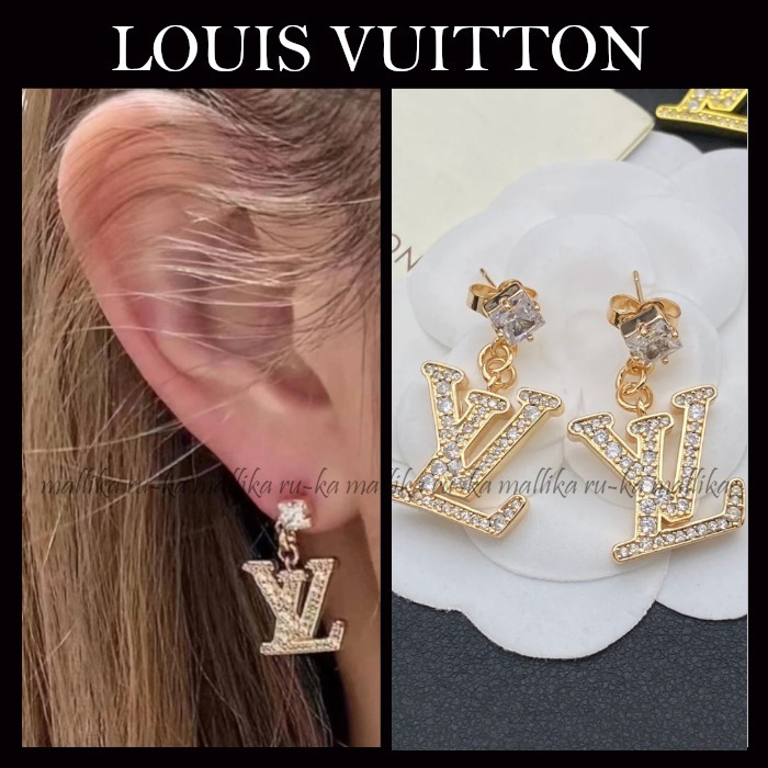 国内発☆エレガント【LOUIS VUITTON】ピアス レディ LV