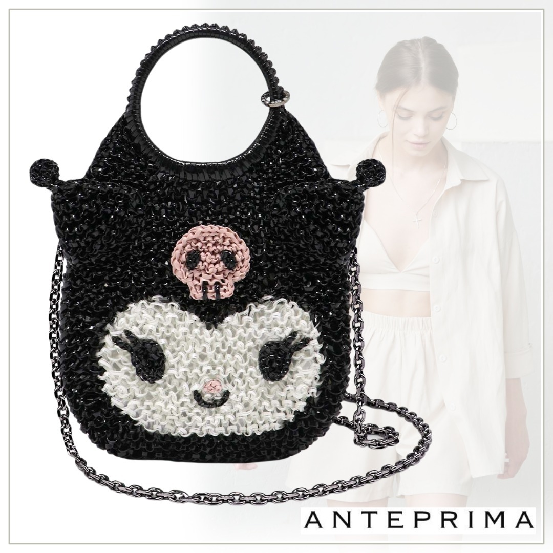 【ANTEPRIMA】Kuromi スタンダード ティアドロップワイヤー
