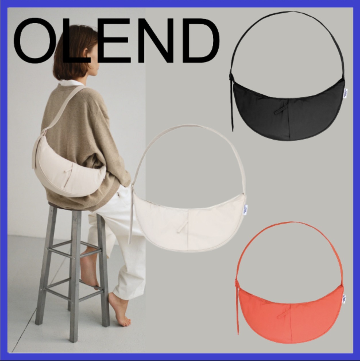 関税・送料込みOlend◆Moonショルダーバッグ