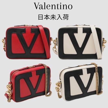 VALENTINO ヴァレンティノ クラッチバッグ パーティバッグ チェーン 赤 レッド（赤）系 VALENTINO(ヴァレンティノ) バッグ・カバン