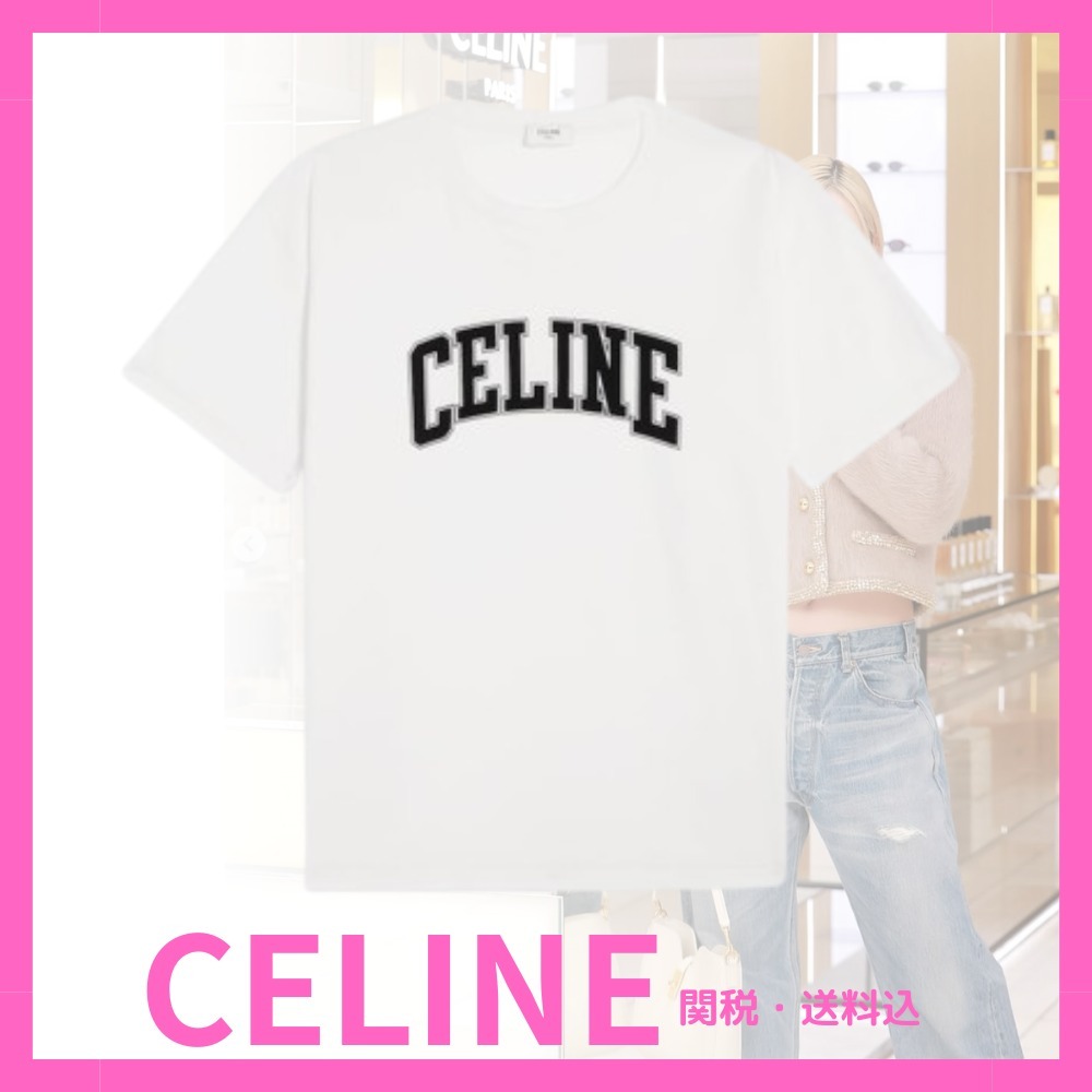 新作☆【CELINE】ルーズ Tシャツ