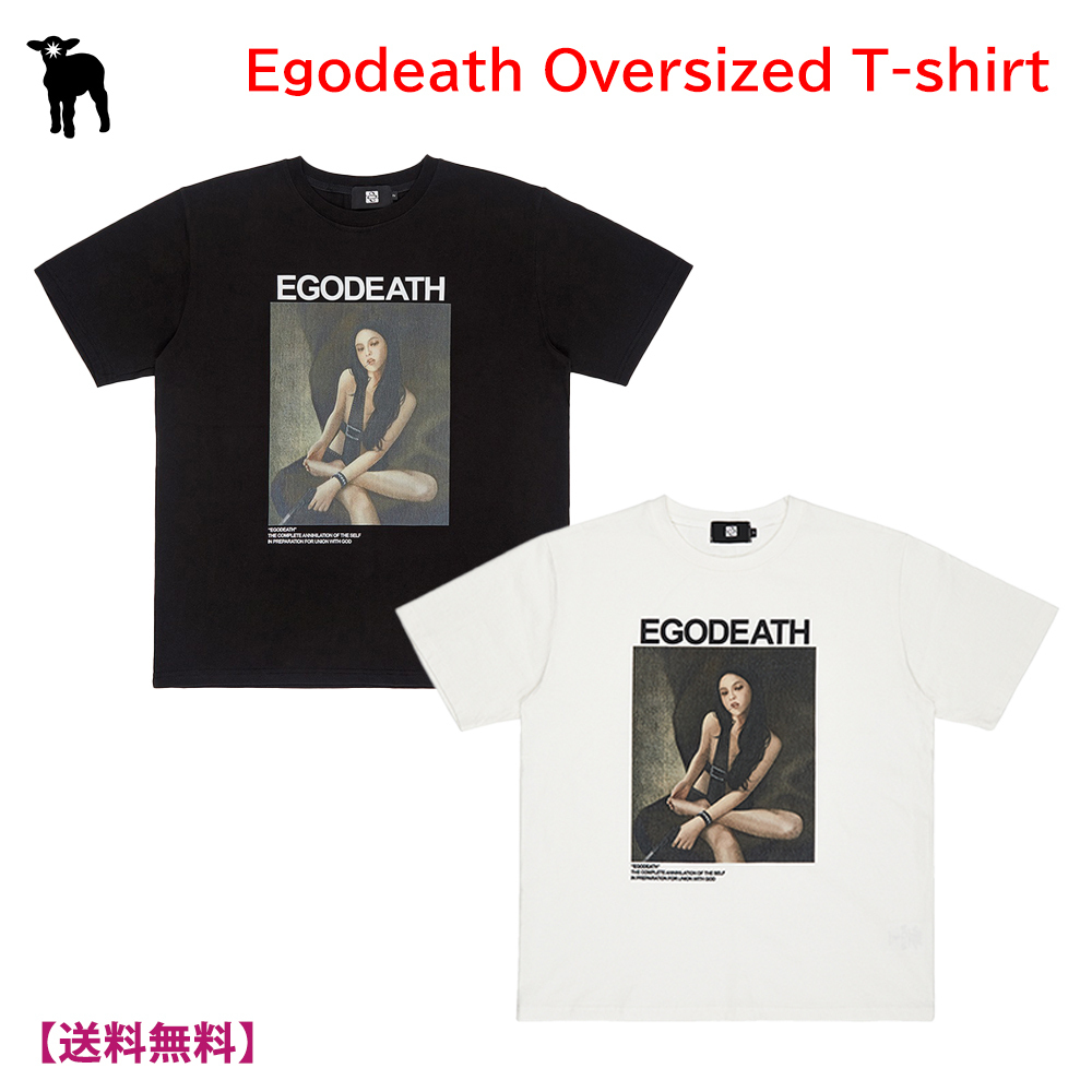 [韓国人気]★SUNDAYOFFCLUB★Egodeath Oversized T-shirt★半袖