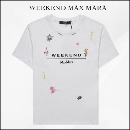 ☆weekend Max Mara☆ OLGA 009 OLGA ロゴ Tシャツ
