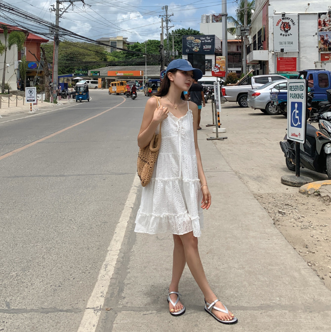 《韓国 MAYBEACH》Yui string mini one piece リゾートワンピ
