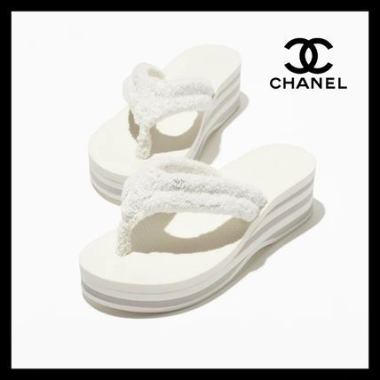 《スタイルアップ★》CHANEL ビーチサンダル