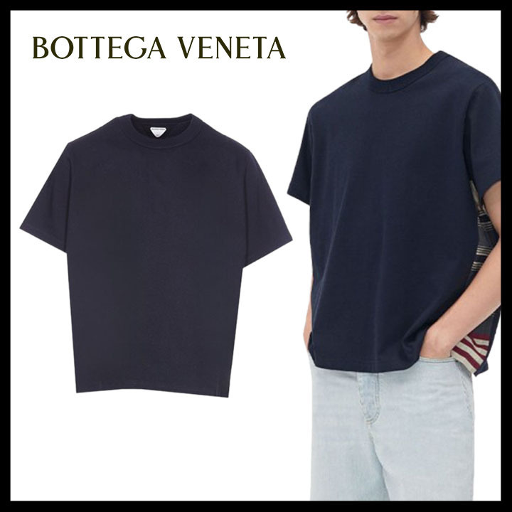 Bottega Veneta直営店ソフトコットン天竺ギンガムTシャツ