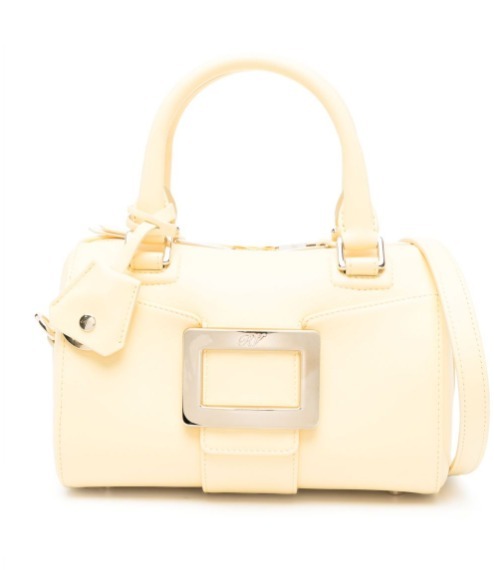 ハンドバッグ ROGER VIVIER BELLE VIVIER LEATHER HANDBAG