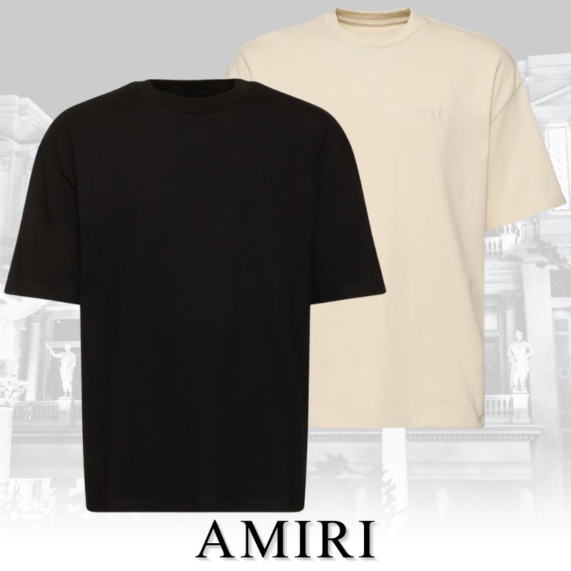 AMIRI アミリ オーバーサイズTシャツ 刺繍ロゴ入り