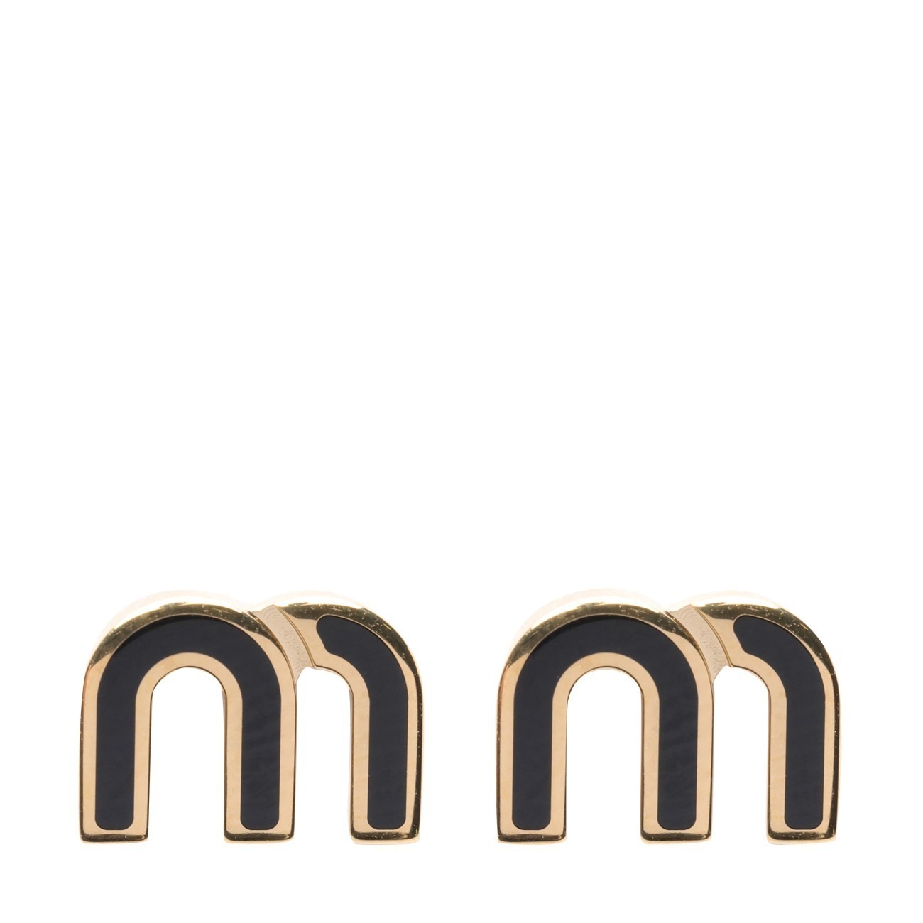 関税・送料込【Miu Miu】2025AW新作！ロゴメタルピアス