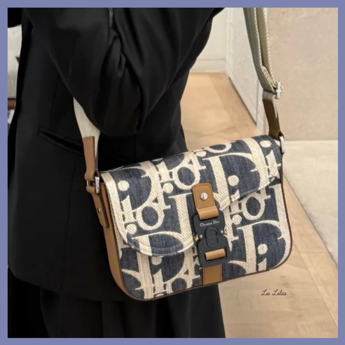 【国内発送★新作】DIOR Saddle ショルダーバッグ