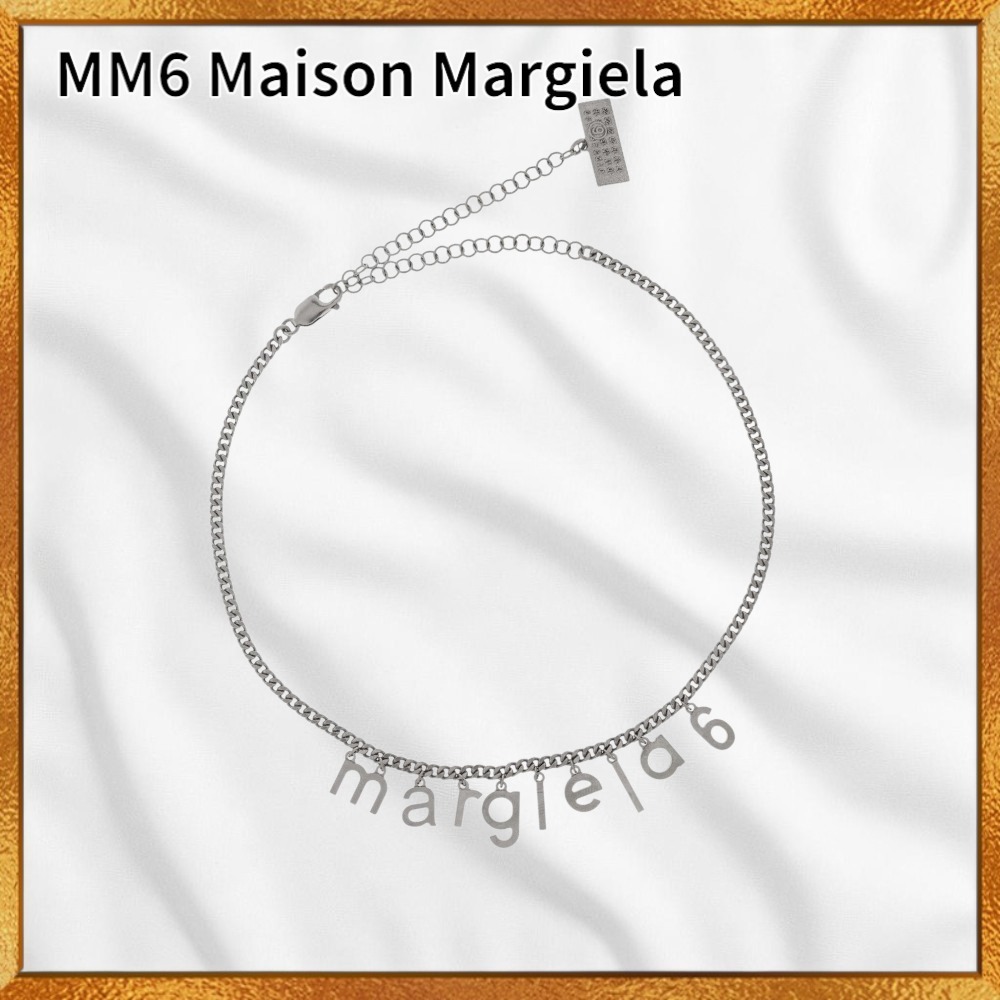 MM6 Maison Margiela ロゴ レタリング ネックレス