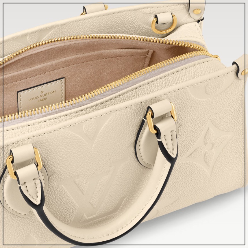 《タイムレスに》Louis Vuitton クリームカラー オンザゴー EW