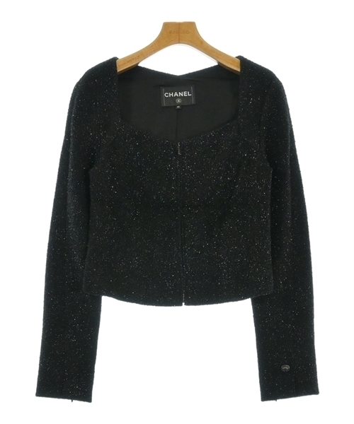 CHANEL シャネル カジュアルジャケット 黒 4103325J0004