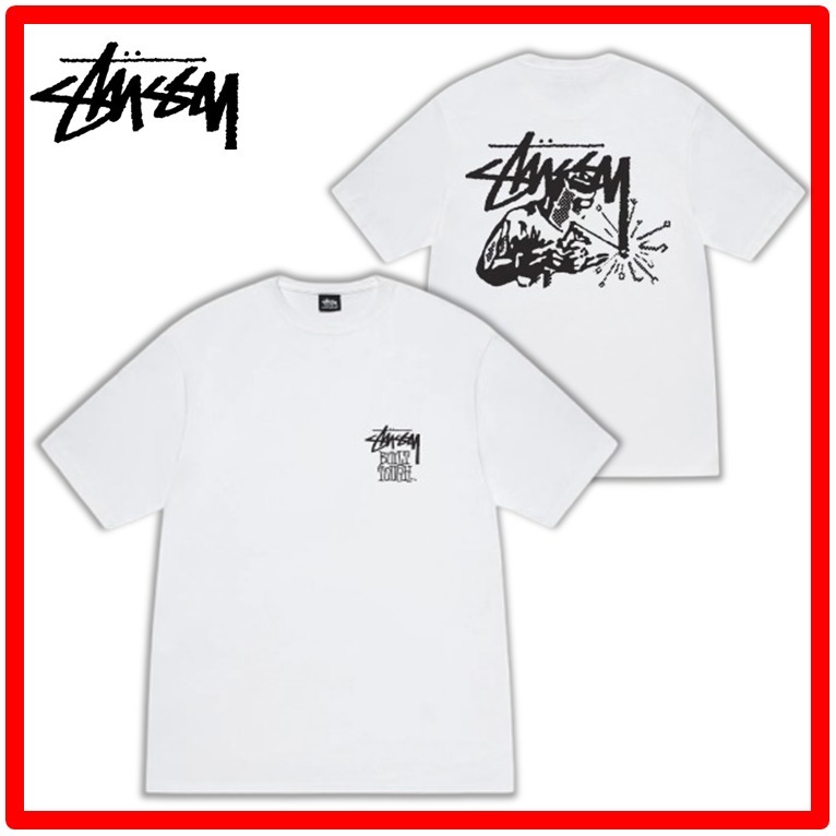 ★人気★【Stussy】★WELDER TEE★White★