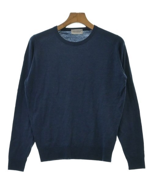 JOHN SMEDLEY ニット・セーター 紺 4119424N0020