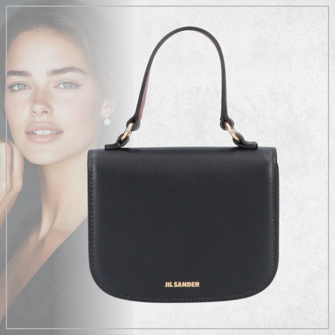 【高級感】Jil Sander ミニ ハロー トートバッグ