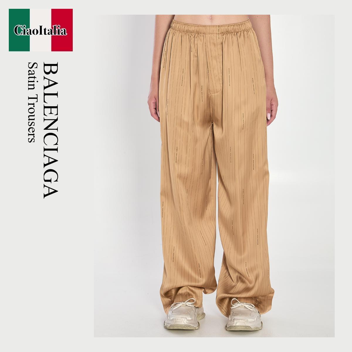 パンツ Balenciaga Satin Trousers