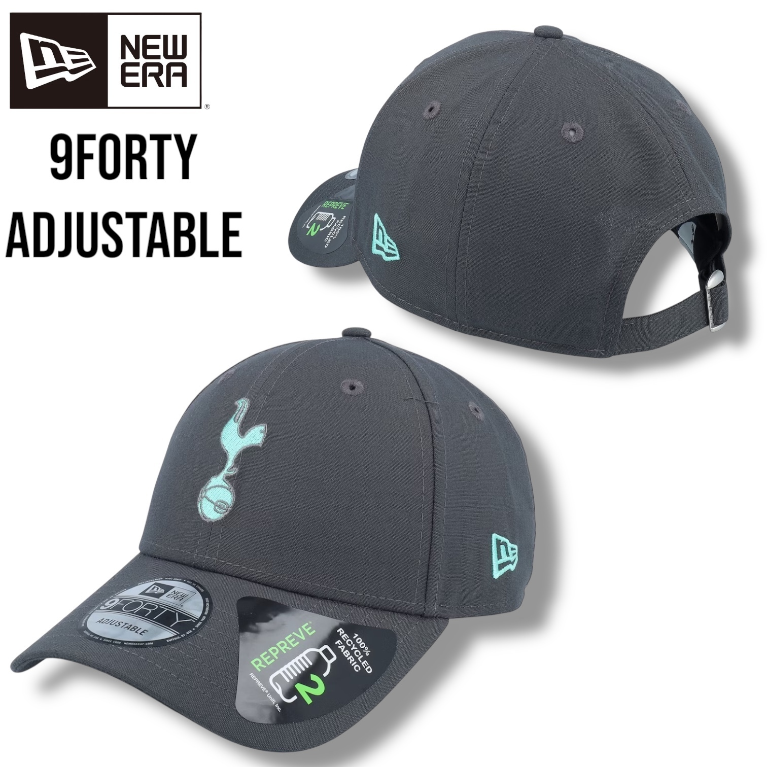 NEWERA トッテナム キャップ ニューエラ 9forty ストラップ