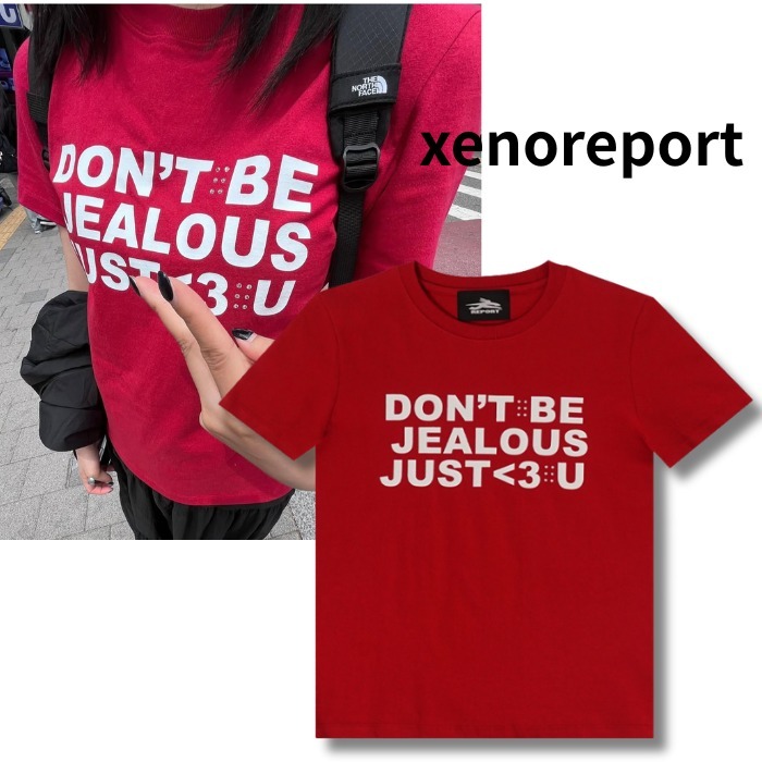 SNSで話題【xenoreport】DON'T BE JEALOUS TEE