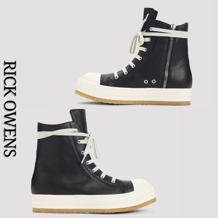 RICK OWENS リックオウエンス レザー クリープ スニーカー
