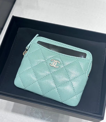 ラウンドジップ(ファスナー) CHANEL(シャネル) カードケース