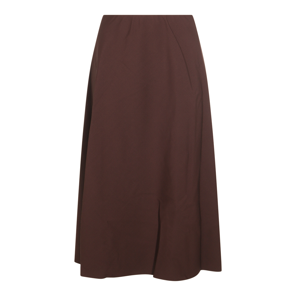 スカート BRUNELLO CUCINELLI BURGUNDY WOOL SKIRT