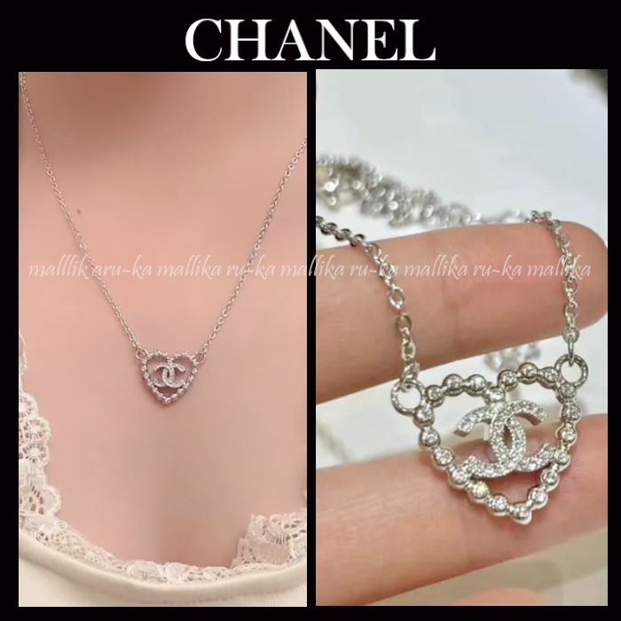 ハートチャーム♡大人可愛い【CHANEL】シャネル ネックレス