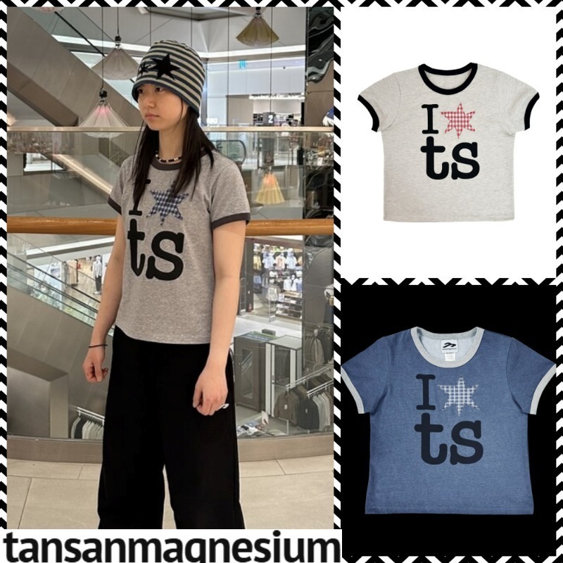 送料/関税込 ●tansanmagnesium● W Ringer Tee