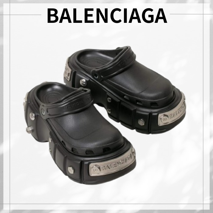 【直営店買付】BALENCIAGA Hardcrocs ミュール コラボアイテム