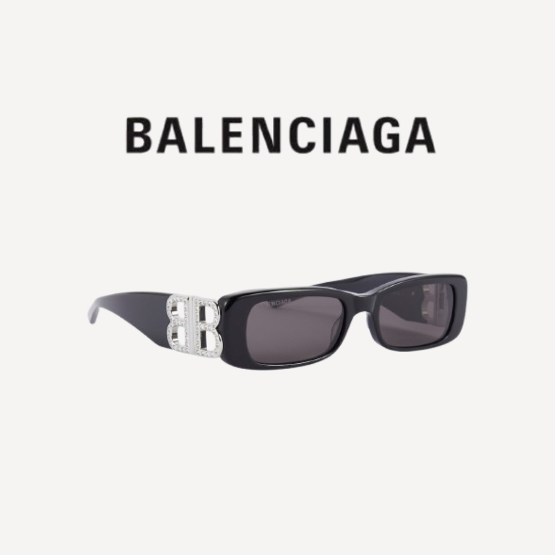 ◆関税込◆【BALENCIAGA】Dynasty rectangular sunglasses