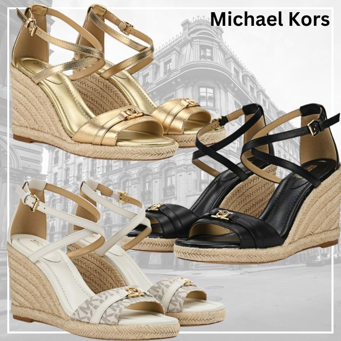 実用性◎快適◎★MICHAEL KORS★Mandy ウェッジサンダル