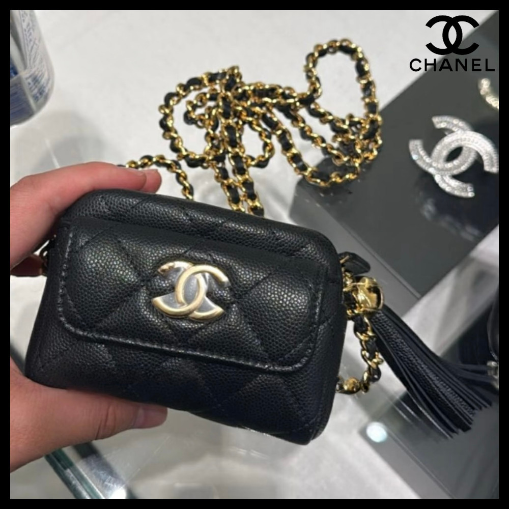【ゴールドCCで洗練された魅力◎】CHANEL★チェーンクラッチ