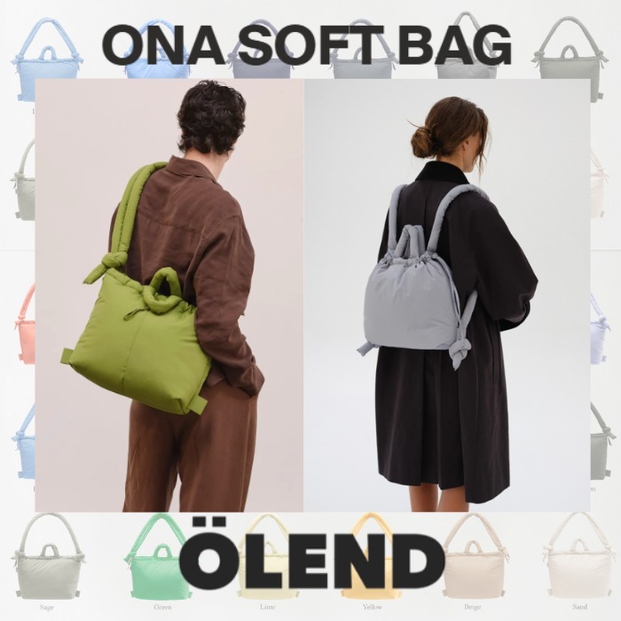 【OLEND】Ona Soft Bag / オナソフトバッグ ユニセックス 3Way