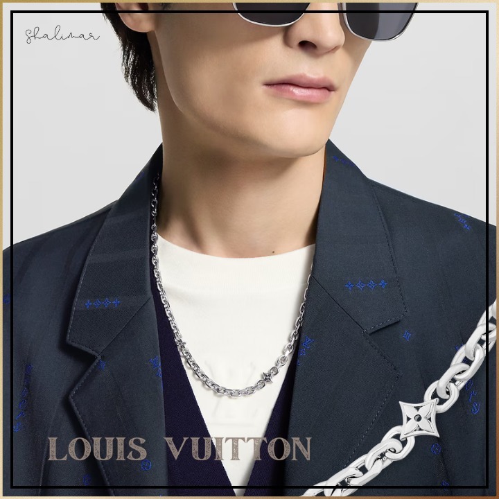 国内発送《Louis Vuitton》ネックレス LV ケーブル