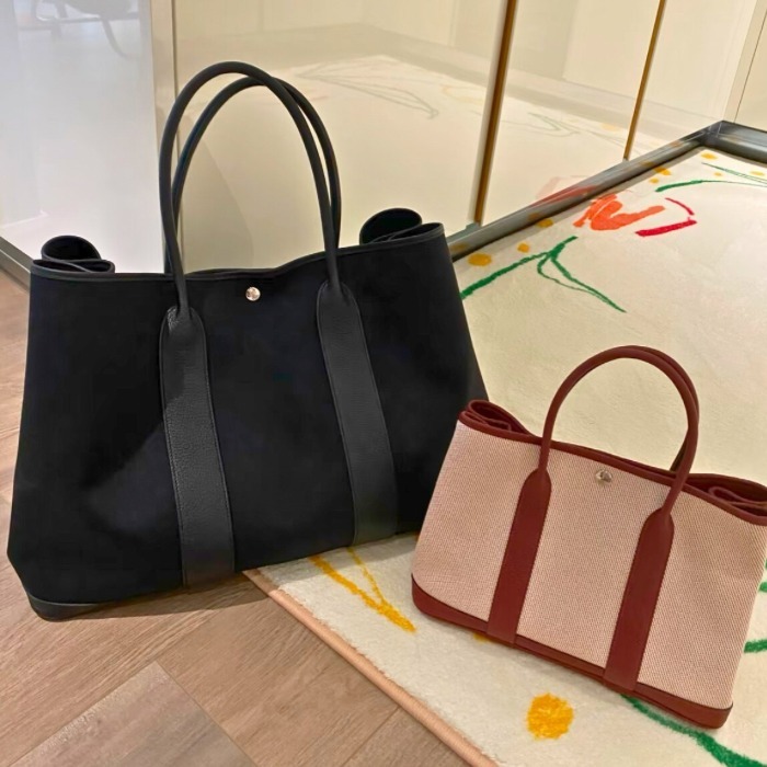 《人気モデル》HERMES ガーデンパーティー49 ボヤージュ バッグ
